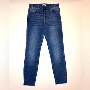 Cello Women’s Ankle Crop Jeans Size- 7